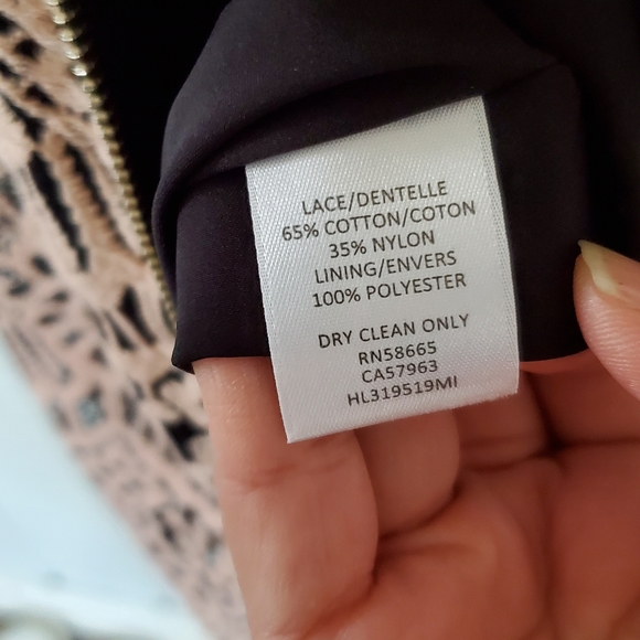 Chelsea28 Sz XXS 3/4 Sleeve Lace Cocktail Dress - Picture 8 of 8